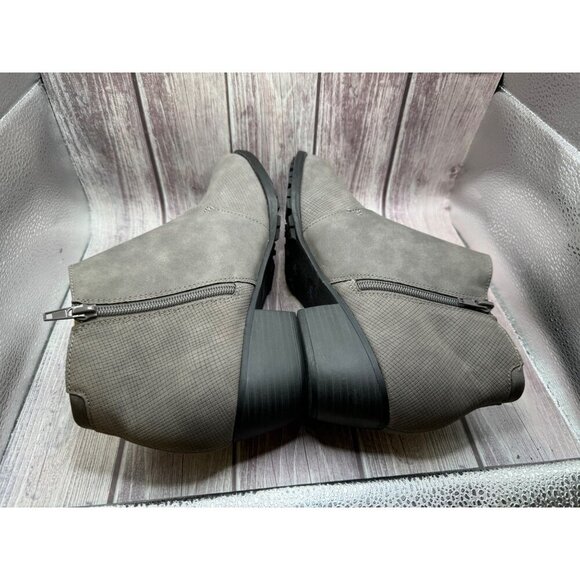 JBU by Jambu Gray Cassidy Ankle Boot Bootie Women Size 9.5M 9.5 - Picture 7 of 10